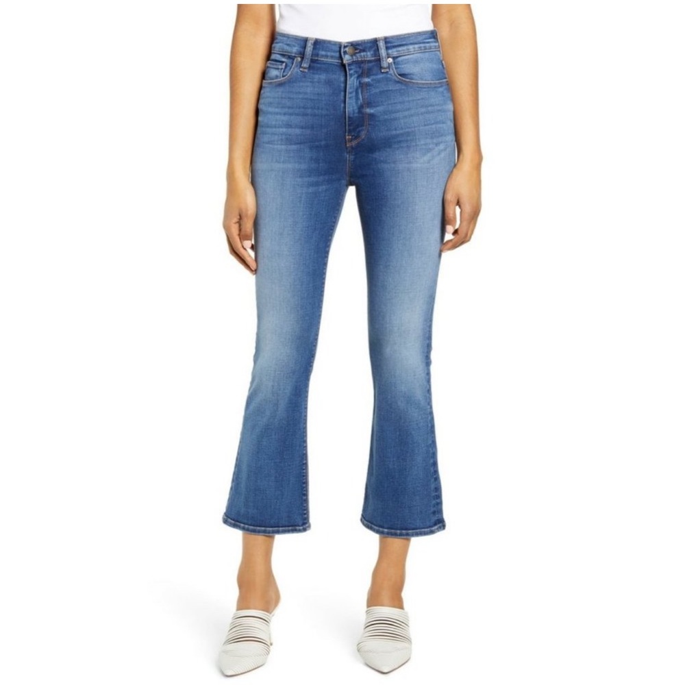 Hudson Jeans Holly High Waist Crop Flare Jeans New with tags - Picture 2 of 8